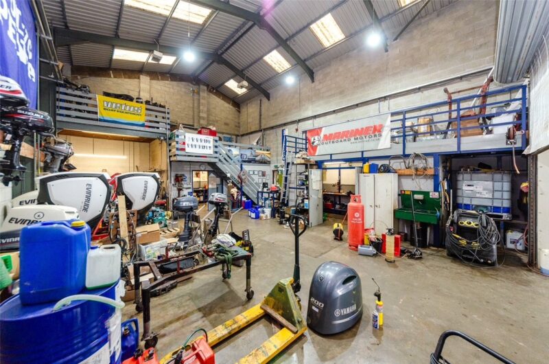 Llyn Marine Services workshop for sale