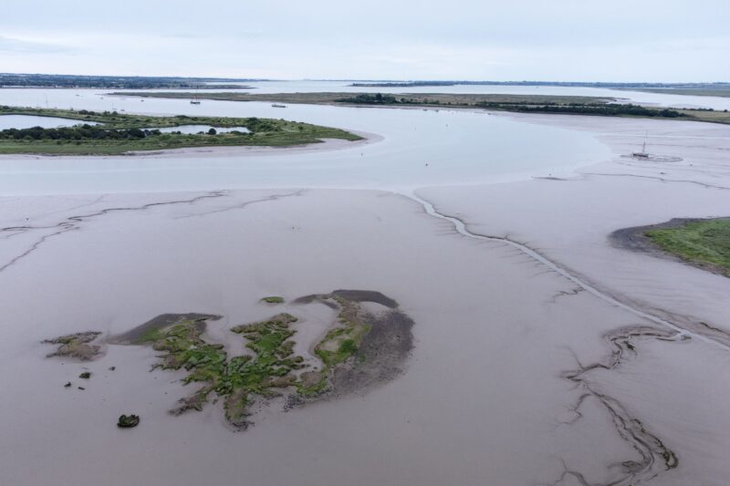 landscape of maldon in essex