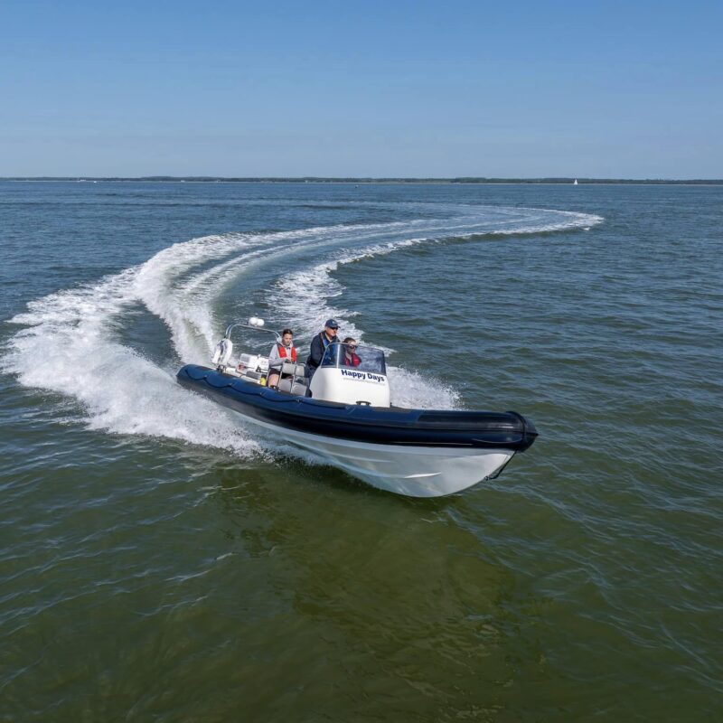 Bluetooth RIB enjoying a Solent RIB Charter