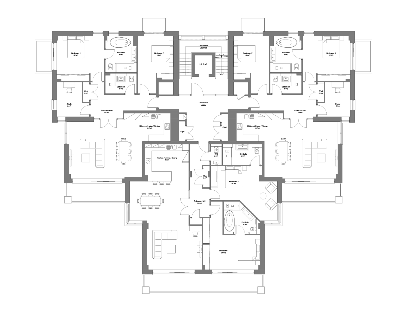 Sandgate Pavilions floorplan