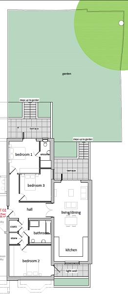 Apartment 2, Redlynch House, Hythe CT21 floorplan
