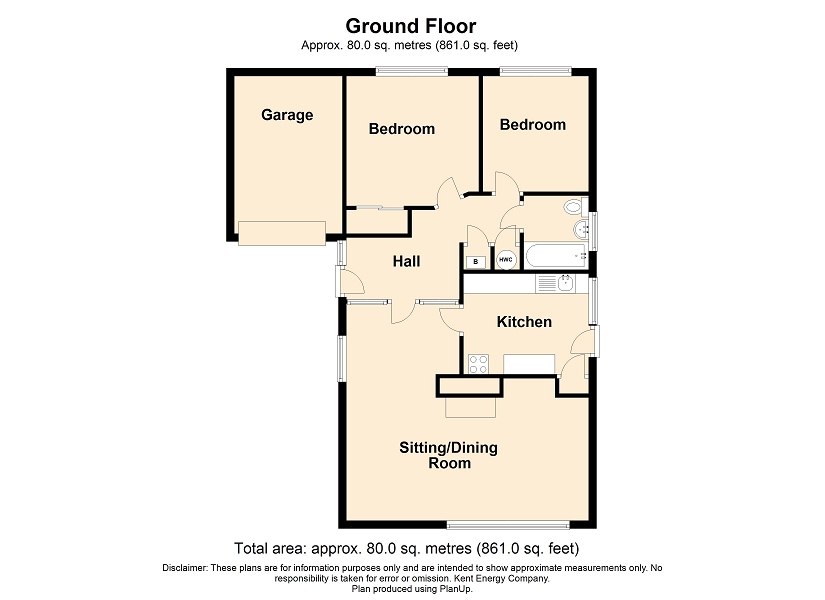 Romney Way, Hythe CT21 floorplan