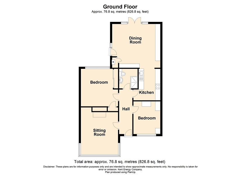 Brockman Crescent, Dymchurch TN29 floorplan