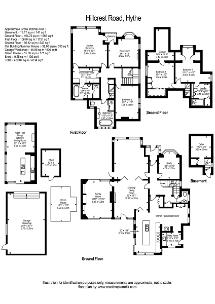 Hillcrest Road, Hythe, Kent. CT21 floorplan