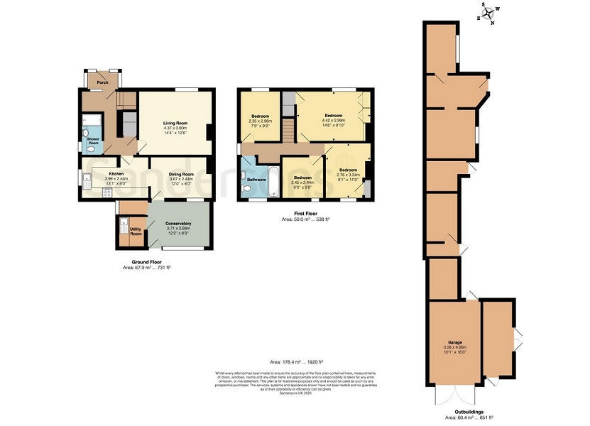 Roman Road, Aldington, Kent, TN25 floorplan