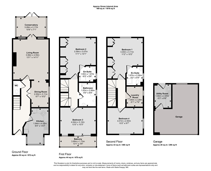 Stade Street, Hythe, Kent. CT21 floorplan